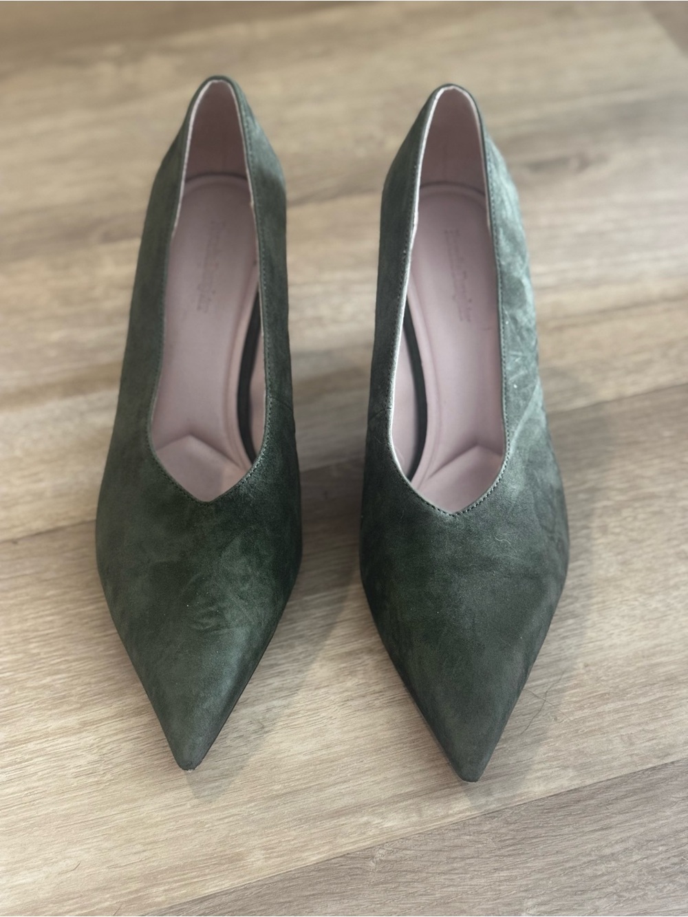 Favorite Daughter Kenna Pointed Toe Pump Moss Green US 8